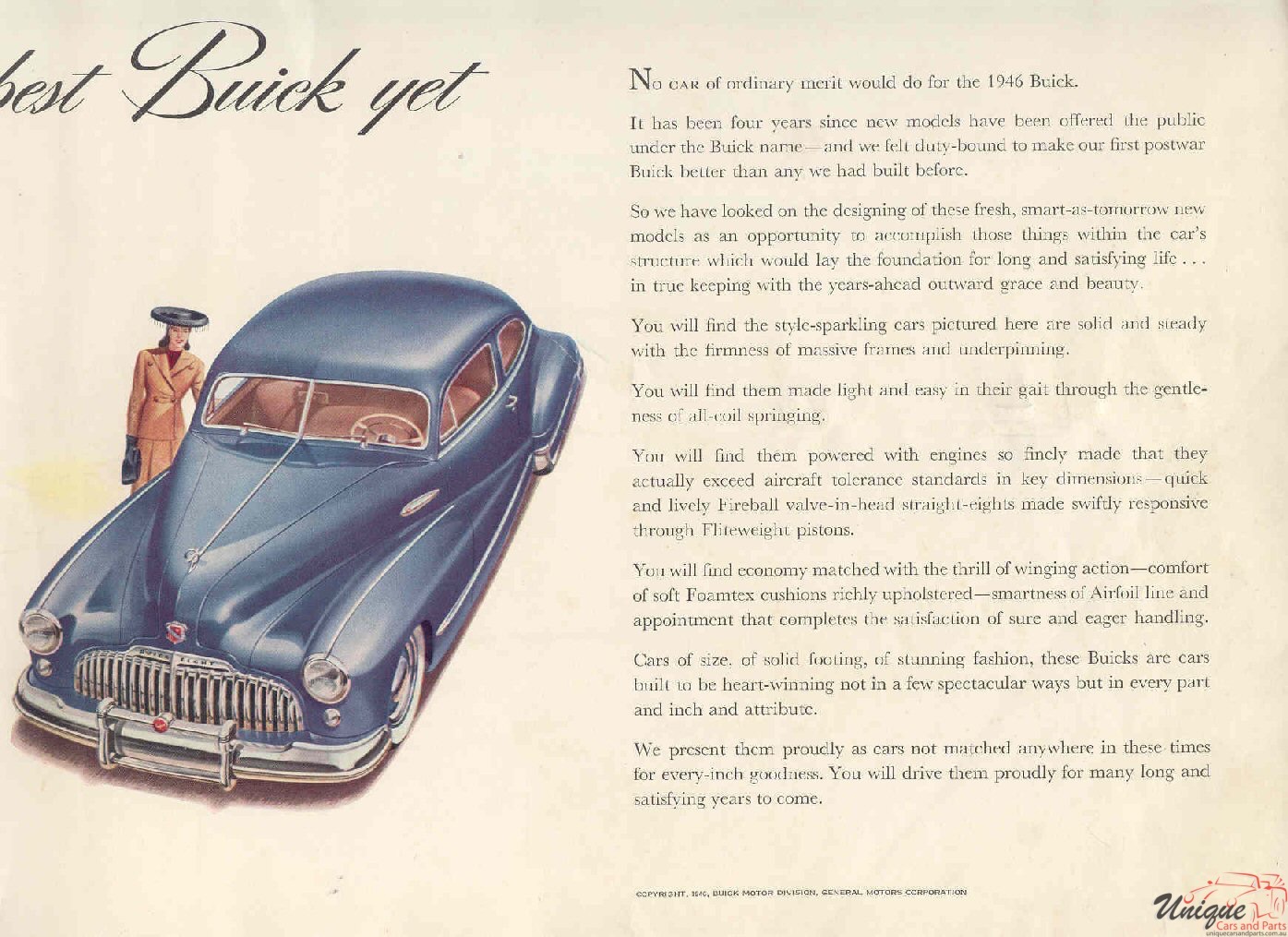 1946 Buick Brochure Page 5